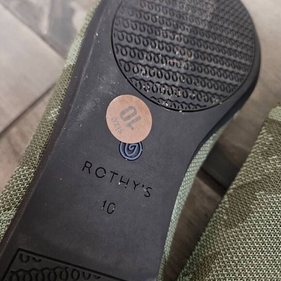 Rothy's Olive Camo Loafers - Picture 6 of 8